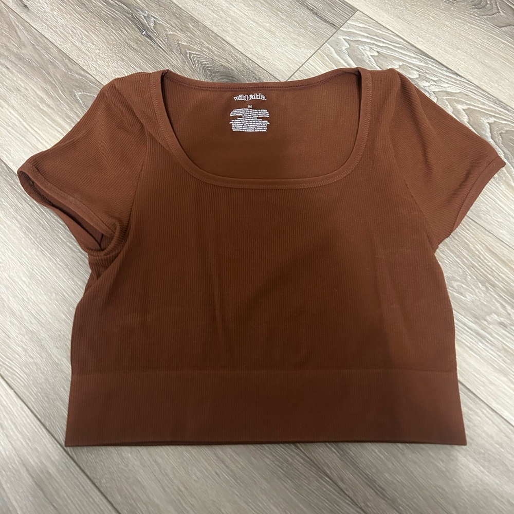 wild fable crop workout top